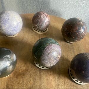 🔹SOLD 🔹Assorted Crystal Spheres Bundle